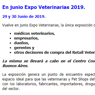 Veterinaria Argentina